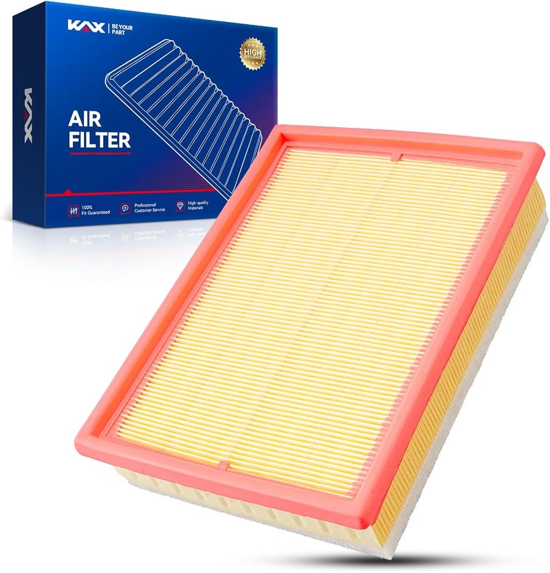 KAX Engine Air Filter, CA9007 Replacement for BMW 325i, 325Ci, X3 2004-2006, Z4 2003-2006, 330Ci, 325xi, 330i, 323i, 330xi, 328i, 530i, M3, 323Ci & More - Image 1
